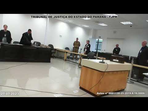 JÚRI CURITIBA 27/07/2013 - CENTRO JUDICIÁRIO DO AHÚ