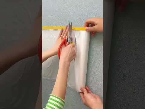 Pre-Taped Masking Film Masking Film Plastic for Paint, Furniture Protection