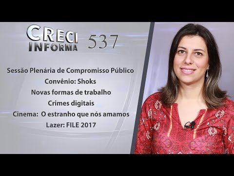 Crimes digitais e novas formas de trabalho - "CRECI Informa - Edição 537"