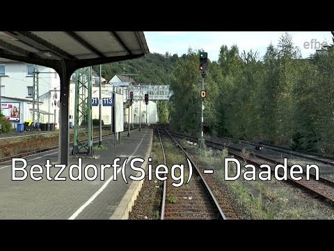 Führerstandsmitfahrt Betzdorf(Sieg) - Daaden | 2013 | Train Cab Ride