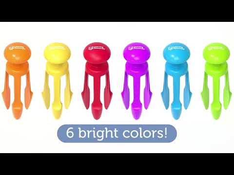 Slide 4 - Tri-Grip Tongs, Set of 6 (video)