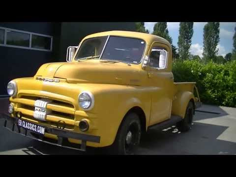 Dodge Pick up 1952 6 cylinder -VIDEO- www.ERclassics.com