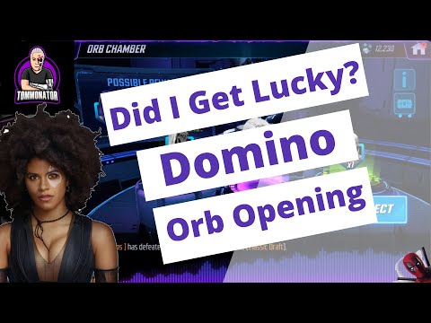 Lady Luck Orb Opening - Domino - MARVEL Strike Force - MSF