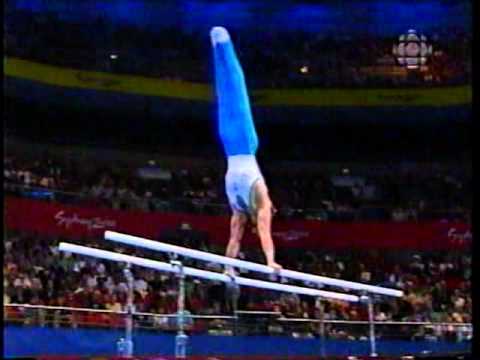 Alexander Svetlichny - 2000 Olympics Team Final - Parallel Bars