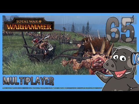 CHARIOT OF DOOM! - Total War: Warhammer - Online Quick Battle #65 - Beastmen vs Greenskins