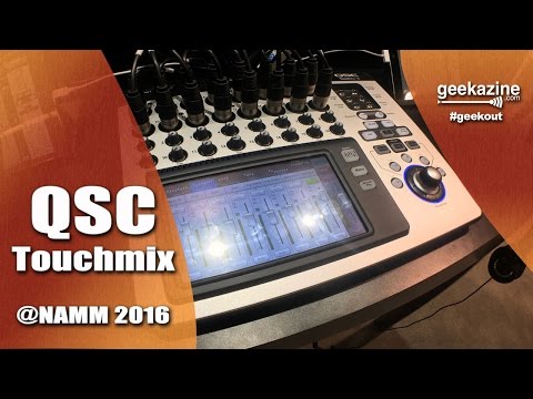 QSC Touchmix Series Mixers for Professional Sound