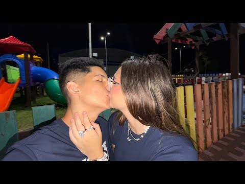 This is where we had our first kiss… where it all began…❤️😍