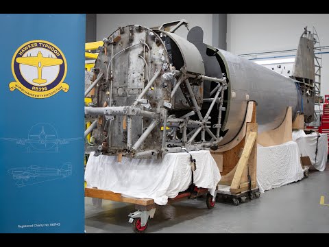 Rear fuselage COMPLETE - Hawker Typhoon RB396