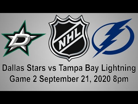 Dallas Stars vs Tampa Bay Lightning Game 2 Stanley Cup Finals Live Play by Play Reaction + Chat