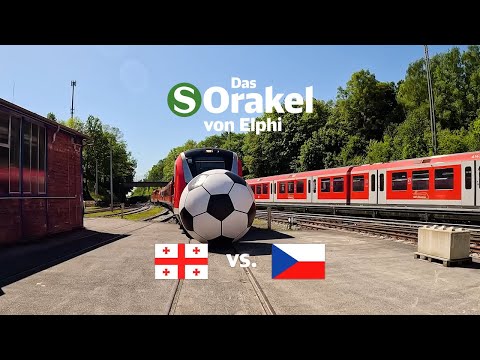 🇬🇪 Georgien vs. Tschechien 🇨🇿 | S-Orakel von Elphi | S-Bahn Hamburg