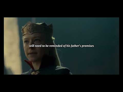 Rhaenyra's first council as Queen to counter the threat | House of the Dragon.