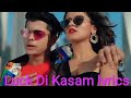 Luck Di Kasam Lyrics Ramji Gulati Avneet Kaur Siddharth Nigam Vikram Nagi Mack
