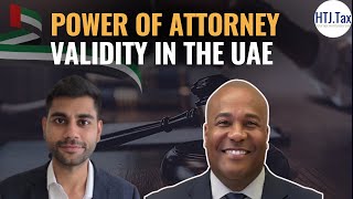 Power of Attorney Validity in the UAE