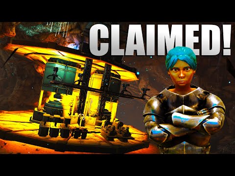 HOW A DUO CLAIMED CENTRAL CAVE ON DAY 1! - ARK PVP - ARK Survival Evolved