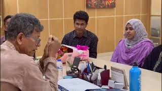 মাননীয় উপাচার্যের সাথে নির্বাচিত কমিটির মতবিনিময়