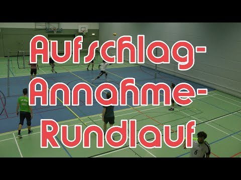 Aufschlag-Annahme-Rundlauf