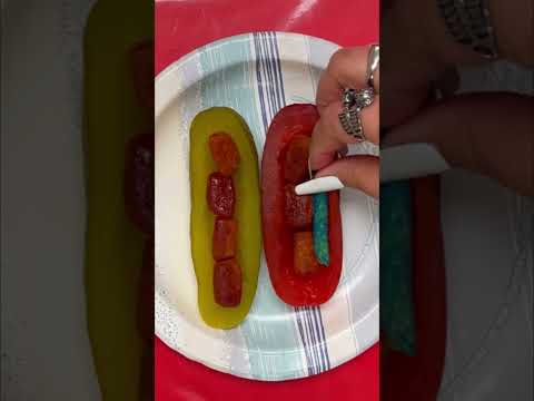 Making a Chamoy pickle!