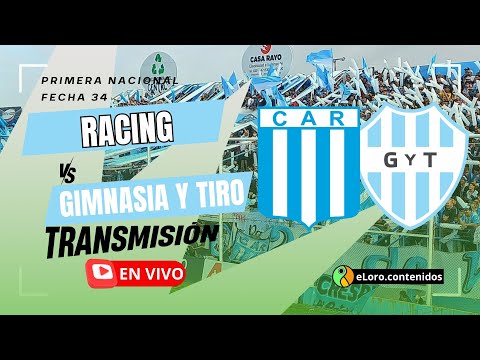 EN VIVO | RACING DE CÓRDOBA VS GIMNASIA Y TIRO DE SALTA | PRIMERA NACIONAL