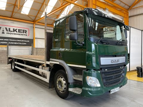 New In Stocklist For Sale: DAF CF220 *EURO 6* 4X2 18 TONNE FLATBED – 2015 – MX65 FGV