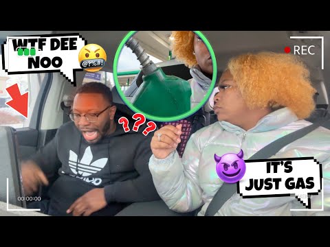 PRETENDING I PUT “DIESEL GAS” ⛽️ IN MY BF TRUCK TO SEE HIS REACTION *He Spazzed* (Revenge)