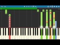 Kavinsky - Nightcall Piano Tutorial - Synthesia ...