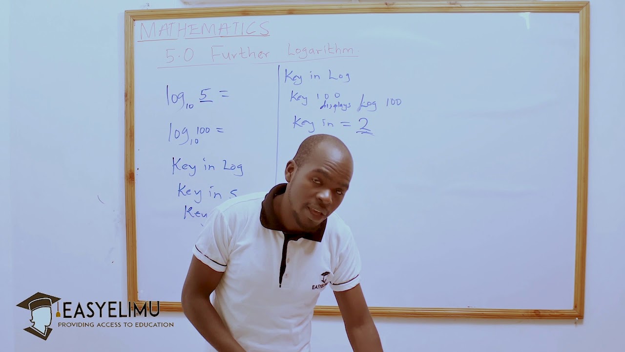 Further Logarithms - Form 3 Mathematics EasyElimu