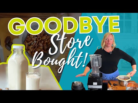 How to Make Homemade Almond Milk | Dairy-Free Nut Milk Recipe
