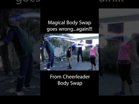 Cheerleader Body Swap - 4 people swap bodies (gender bender) m2f