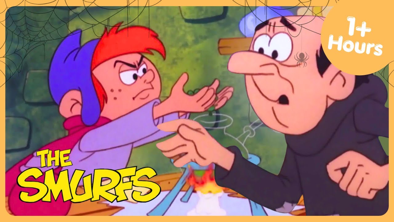 😈 Dr Evil & Mr Nice! 😇 | 🎃 The Smurfs Animated Compilation 🎃 | Classic Full Episodes | WildBrain Max