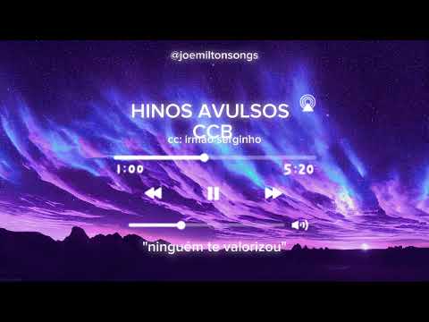 HINOS AVULSOS CCB (CÂNTICO CCB) #CCB #HINOSAVULSOS