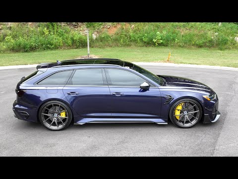Rare 1 of 125 Audi RS-6 R Avant ABT Launch & Full Review
