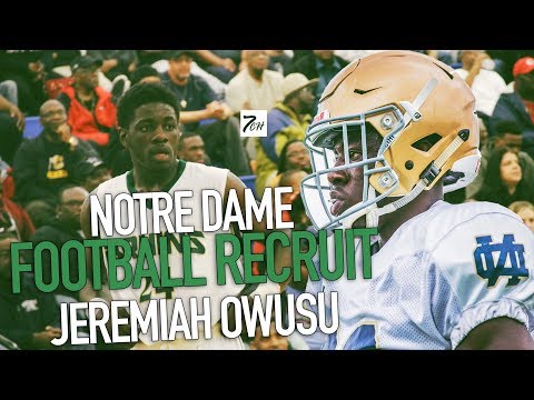 Helmet Off, STILL WAR - Jeremiah Owusu (Notre Dame Commit)