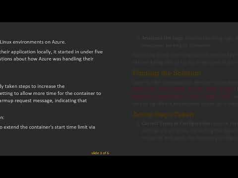 Troubleshooting Azure Linux App Service: How to Resolve Missing Error Messages in Your Logs