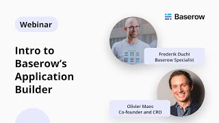 Introduction to Baserow's Application Builder