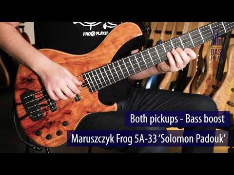 Maruszczyk Frog 5A-33 Live Demo - BassFreaks.net