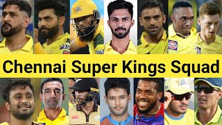 Chennai Super Kings Squad After Auction 2022 🔥 Top 25 Player 🤠 #shorts #msdhoni #csk