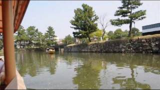 preview picture of video '松江市堀川遊覧船  Nikon D90 , Matsue City,Horikawa Sightseeng Boat'