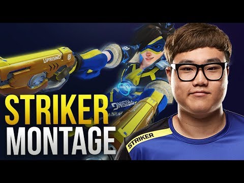 Striker - GODLIKE TRACER - DPS MONTAGE - Best Tracer in OWL ? - Overwatch Montage