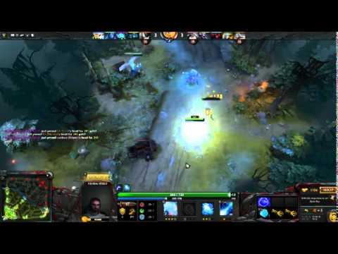 Storm Spirit vs Lina, Sniper