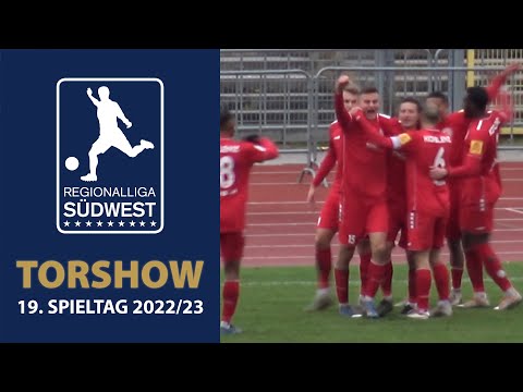 Torshow 19. Spieltag Regionalliga Suedwest