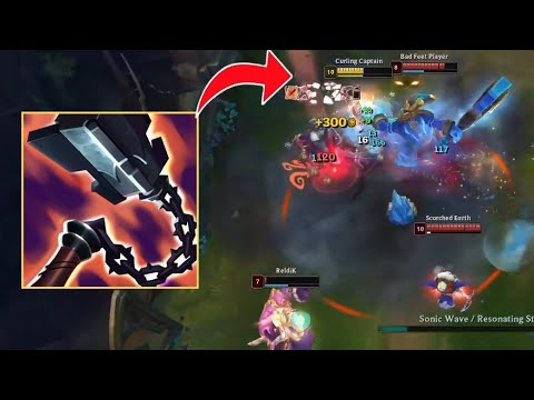 When Lee Sin builds Goredrinker: