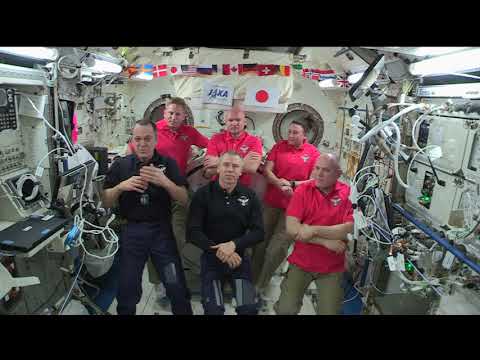 Expedition 56 Inflight Event with the United Nations UNISPACE - June 20, 2018