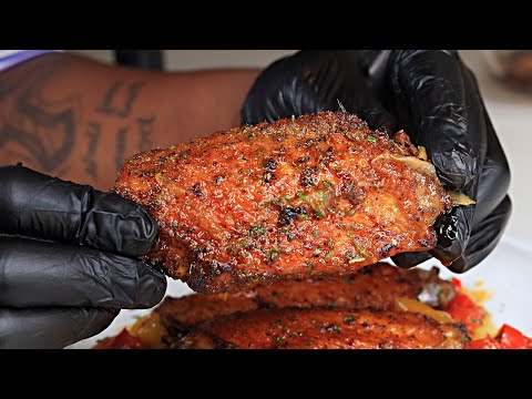 JUICY Baked Turkey Wings! RECIPE