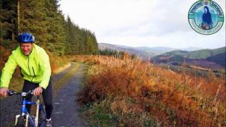 preview picture of video 'Lake Vyrnwy Hotel MTB Trail from Foel Ortho Bunkhouse & Farmhouse'