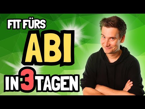 Fit fürs Mathe Abi in 3 Tagen: Mein Lernplan | How to Mathe Abi 2024