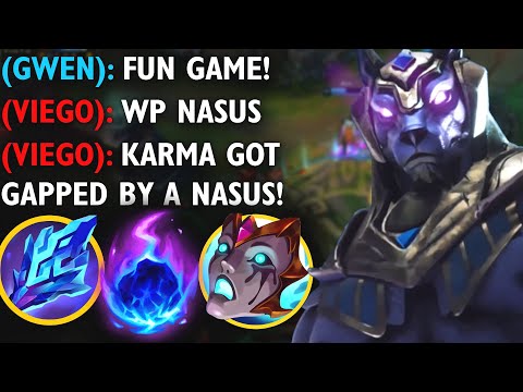 I took my Rank 1 Nasus support and this is what happened! | Carnarius | League of Legends