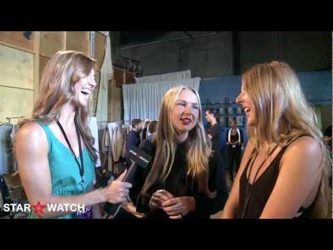 Chloé and Parris Gordon interview at 2013 New York Fashion Week spring/summer collections