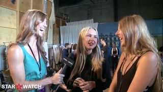 Chloé and Parris Gordon interview at 2013 New York Fashion Week spring/summer collections