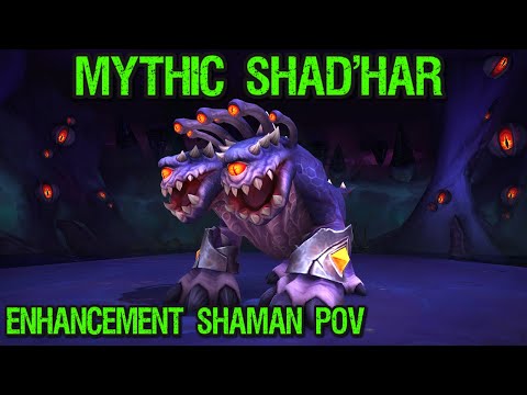 Mythic Shad'har - Enhancement Shaman pov 8.3 BFA