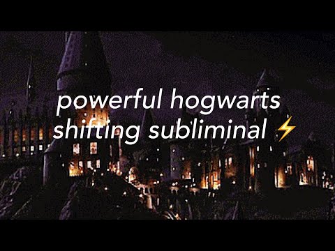 hogwarts shifting subliminal | powerful and instant! ⚡️